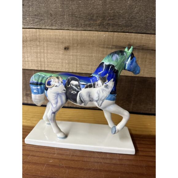The Trail of Painted Ponies Northern Lights 1E 0593 In Box - Picture 4 of 8